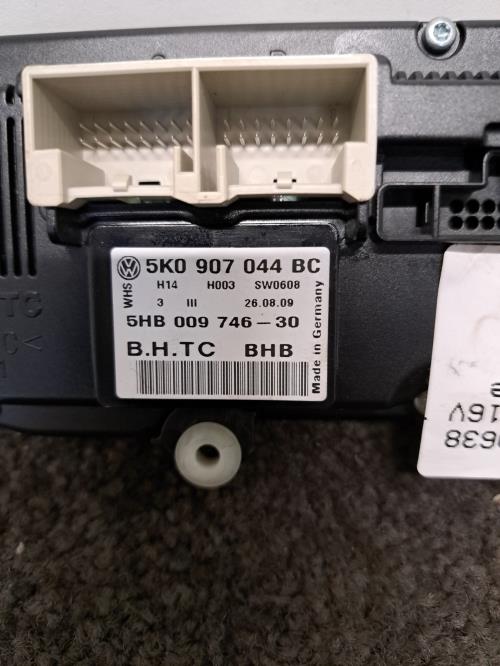 Image Commande chauffage - VOLKSWAGEN GOLF 6