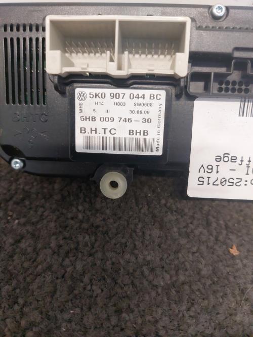 Image Commande chauffage - VOLKSWAGEN GOLF 6