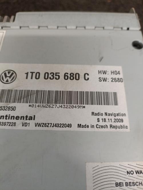 Image Autoradio d'origine - VOLKSWAGEN GOLF 6