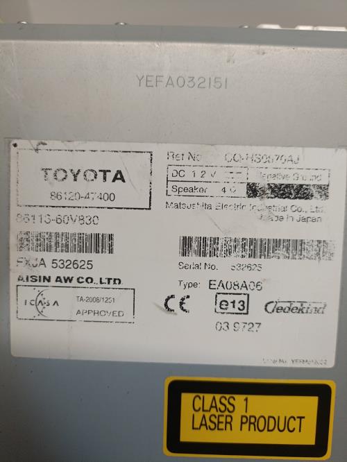Image Autoradio d'origine - TOYOTA PRIUS 3