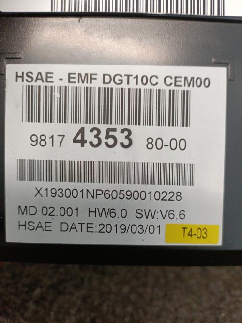 Image Ecran GPS - PEUGEOT 508 2