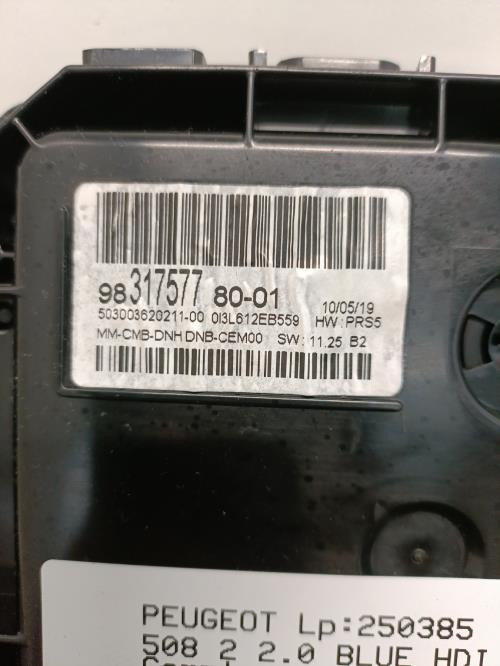 Image Compteur - PEUGEOT 508 2
