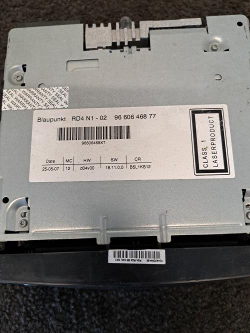 Image Autoradio d'origine - CITROEN C4 1
