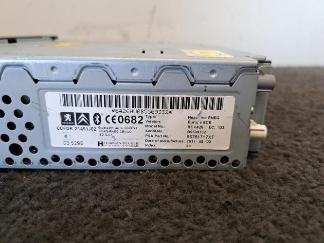Image Autoradio d'origine - CITROEN C3 2