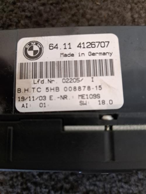 Image Commande chauffage - BMW SERIE 3 E46
