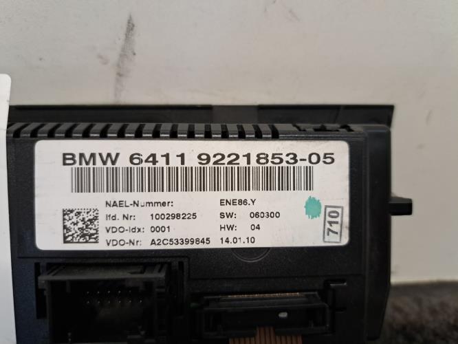 Image Commande chauffage - BMW SERIE 3 E90