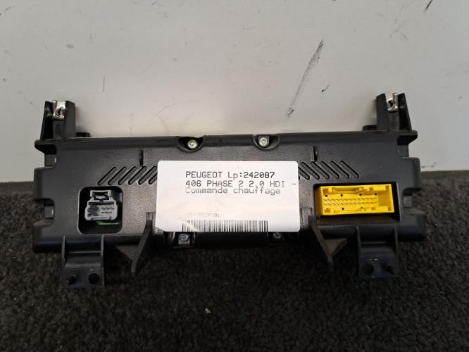 Image Commande chauffage - PEUGEOT 406