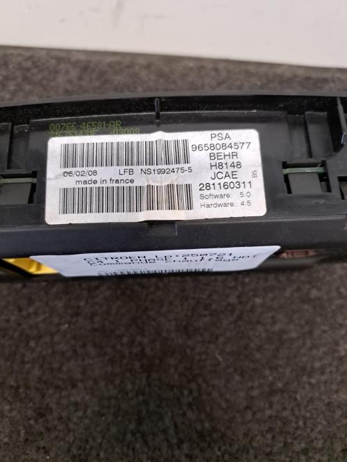 Image Commande chauffage - CITROEN C4 1