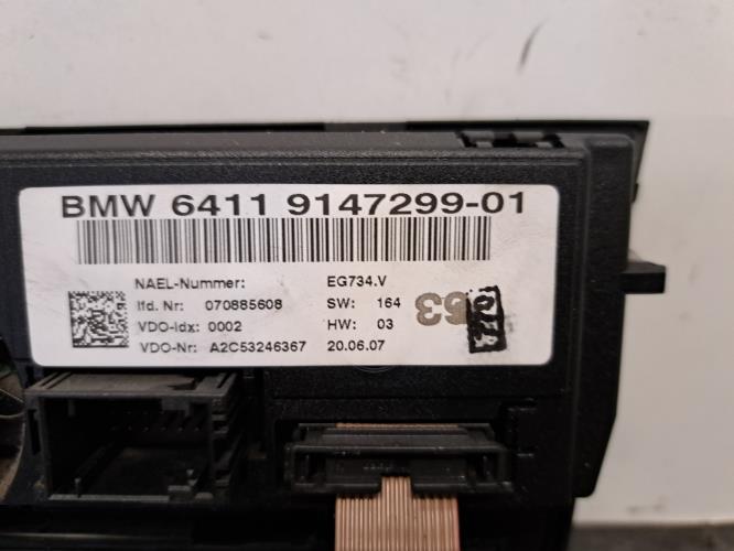 Image Commande chauffage - BMW SERIE 1 E81