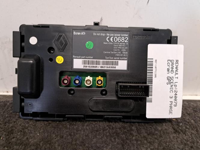 Image Ecran GPS - RENAULT GRAND SCENIC 3