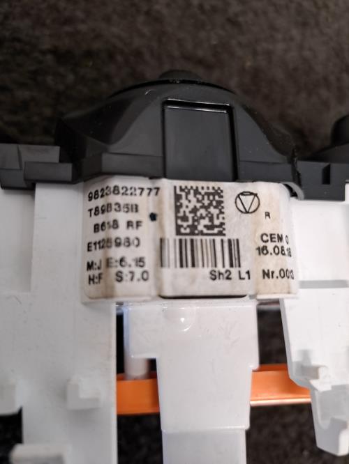 Image Commande chauffage - CITROEN C3 3