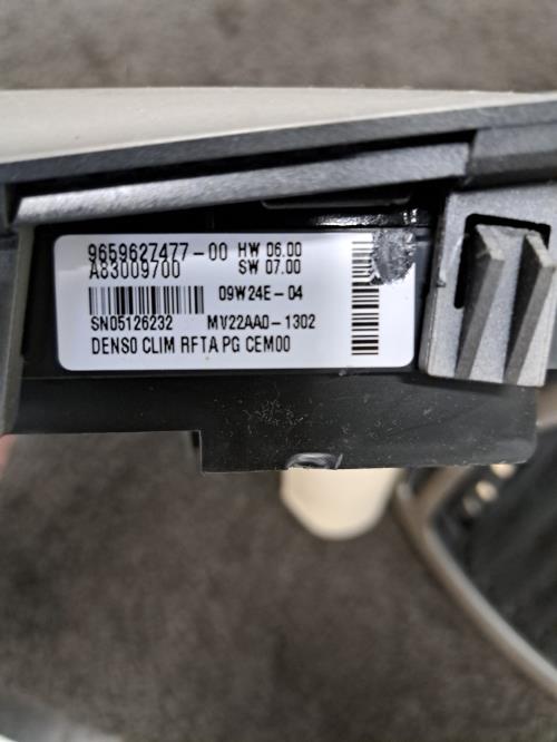 Image Commande chauffage - CITROEN C4 GRAND PICASSO 1