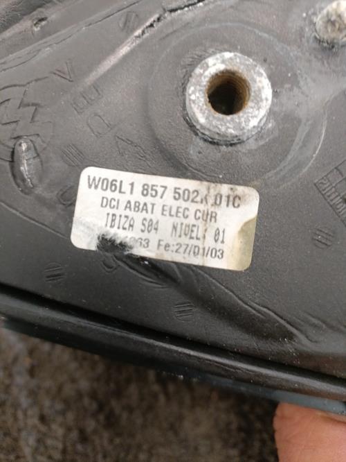 Image Retroviseur droit - SEAT IBIZA 3