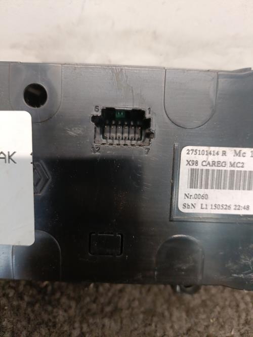 Image Commande chauffage - RENAULT CLIO 4
