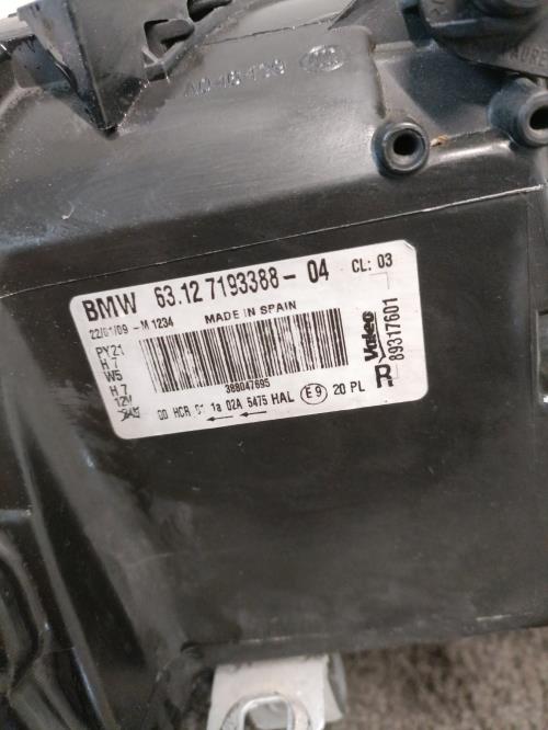 Image Optique avant principal droit (feux)(phare) - BMW SERIE 1 E87