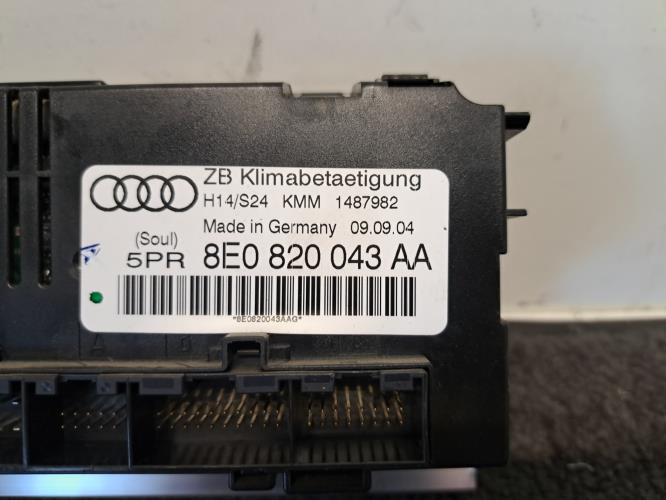 Image Commande chauffage - AUDI A4 2