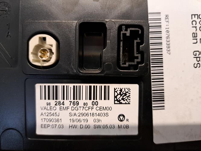 Image Ecran GPS - PEUGEOT 308 2 SW