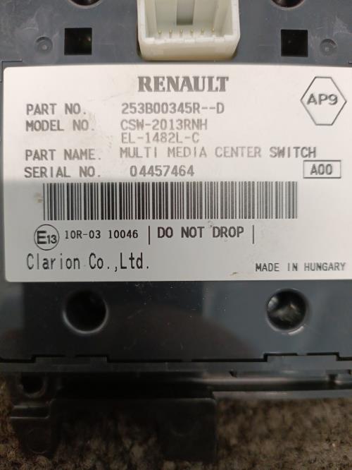 Image Commande GPS - RENAULT MEGANE 3