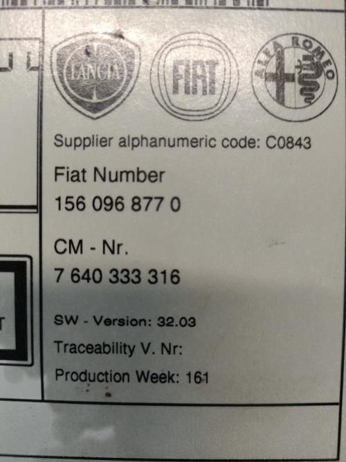 Image Autoradio d'origine - ALFA ROMEO GIULIETTA 2