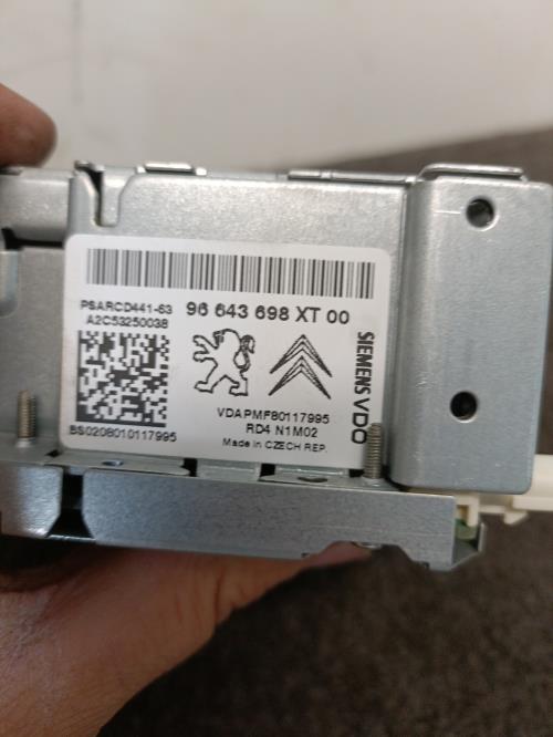 Image Autoradio d'origine - PEUGEOT 207
