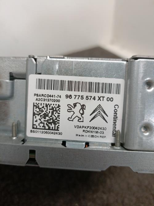 Image Autoradio d'origine - CITROEN C3 2