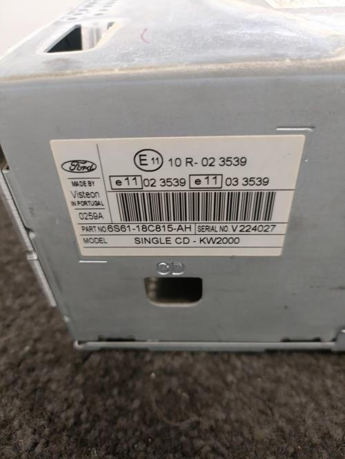 Image Autoradio d'origine - FORD FIESTA 5
