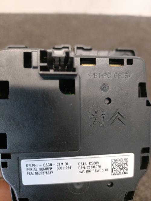 Image Commande GPS - PEUGEOT 508 1