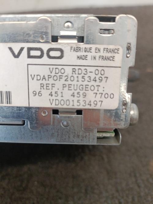 Image Autoradio d'origine - PEUGEOT 307