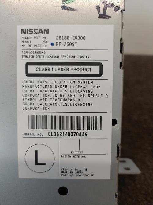 Image Autoradio d'origine - NISSAN X-TRAIL 1