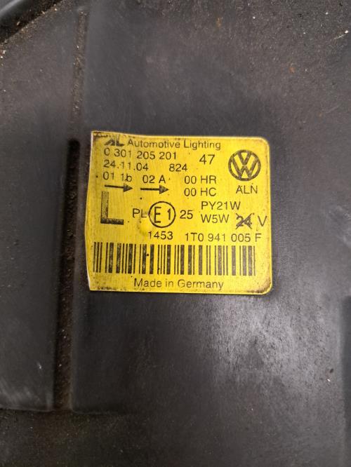 Image Optique avant principal gauche (feux)(phare) - VOLKSWAGEN TOURAN 1