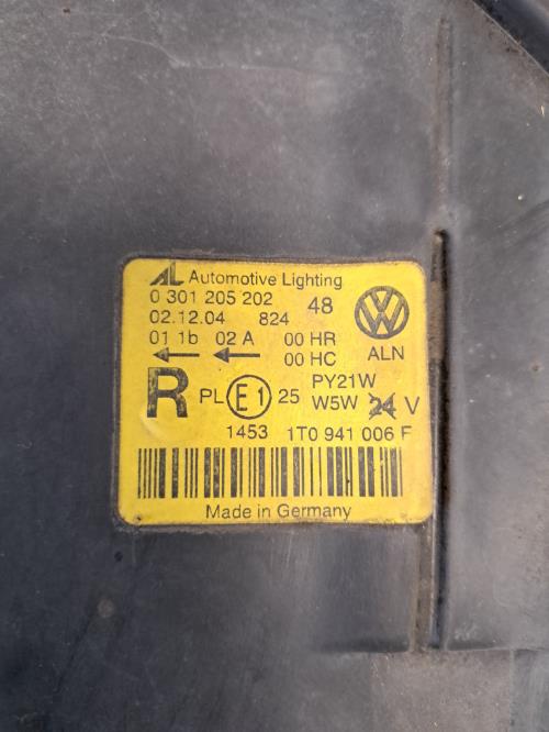 Image Optique avant principal droit (feux)(phare) - VOLKSWAGEN TOURAN 1