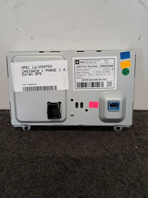 Image Ecran GPS - OPEL INSIGNIA 1