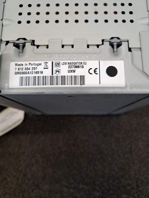 Image Autoradio d'origine - OPEL INSIGNIA 1