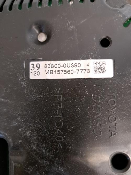 Image Compteur - TOYOTA YARIS 3