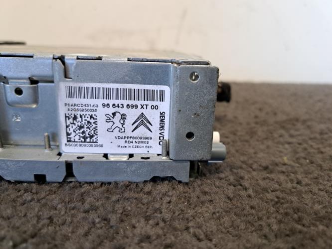 Image Autoradio d'origine - PEUGEOT 207
