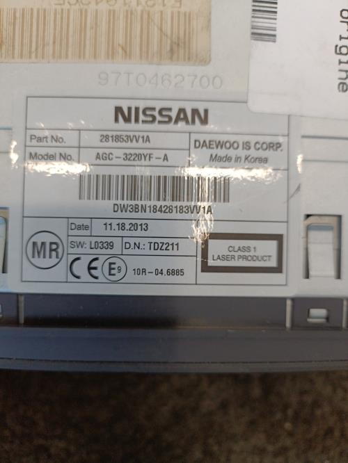 Image Autoradio d'origine - NISSAN NOTE 2