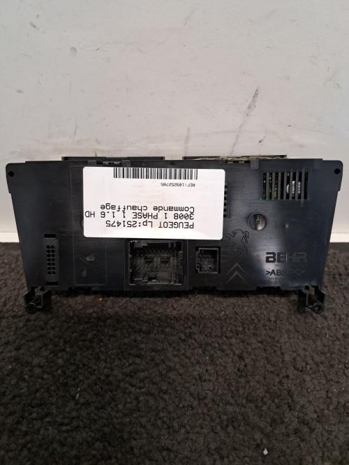 Image Commande chauffage - PEUGEOT 3008 1