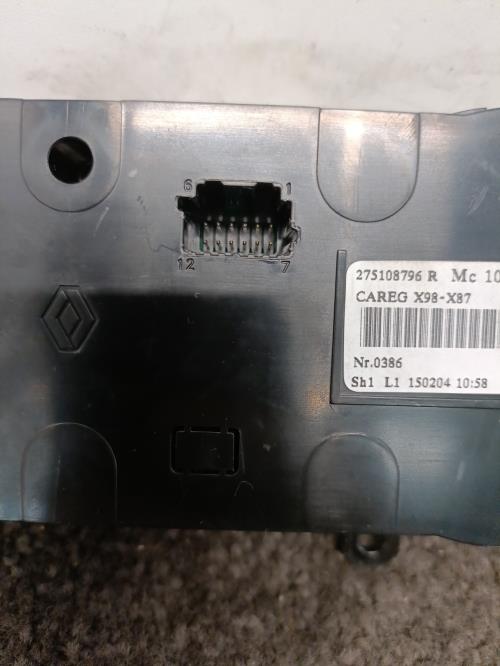 Image Commande chauffage - RENAULT CAPTUR 1