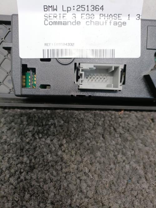 Image Commande chauffage - BMW SERIE 3 E90