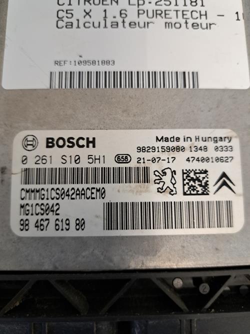 Image Calculateur moteur - CITROEN C5 X