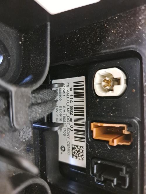Image Ecran GPS - CITROEN C4 CACTUS