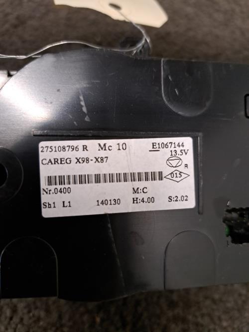 Image Commande chauffage - RENAULT CLIO 4