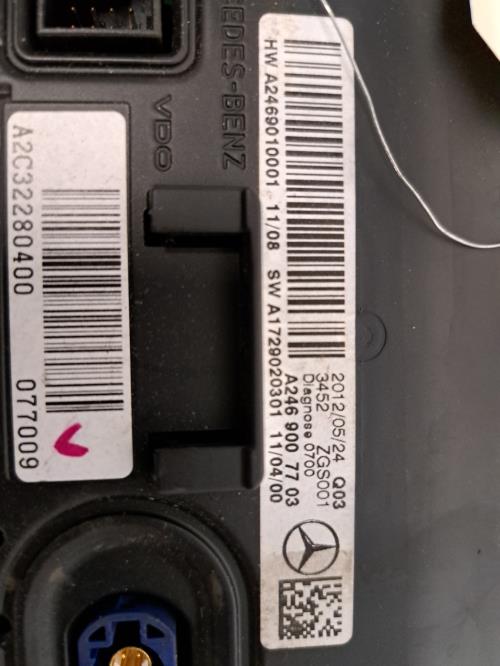 Image Ecran GPS - MERCEDES CLASSE B 246