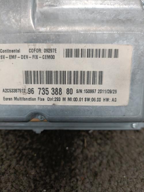 Image Ecran GPS - CITROEN C3 2