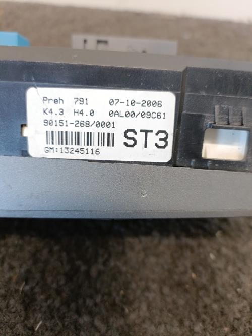 Image Commande chauffage - OPEL ASTRA H