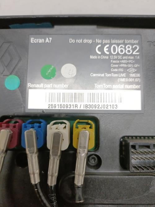 Image Ecran GPS - RENAULT MEGANE 3
