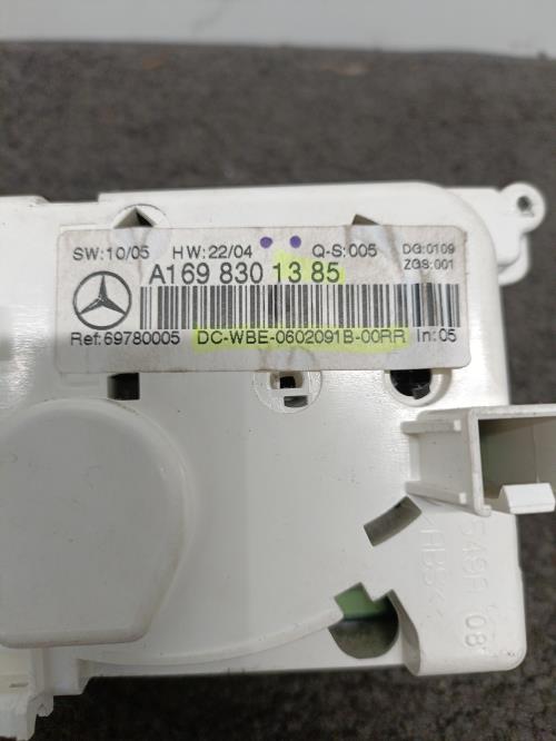 Image Commande chauffage - MERCEDES CLASSE B 245