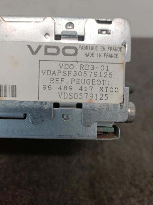 Image Autoradio d'origine - PEUGEOT 307