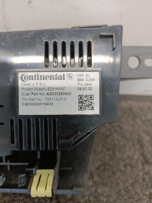 Image Commande chauffage - SUBARU LEGACY 4