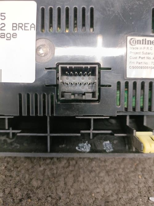 Image Commande chauffage - SUBARU LEGACY 4